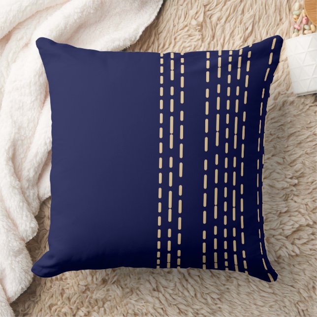 Moderne abstrakte Texturdesign Kissen (Decke)