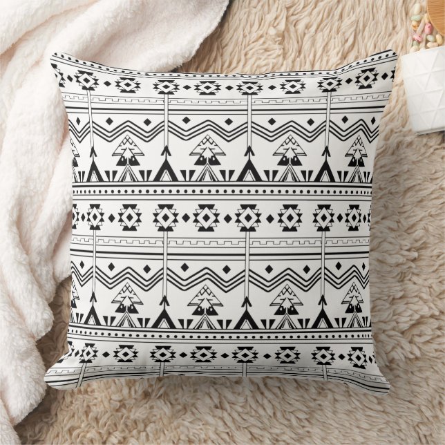 Moderne abstrakte Texturdesign Kissen (Decke)