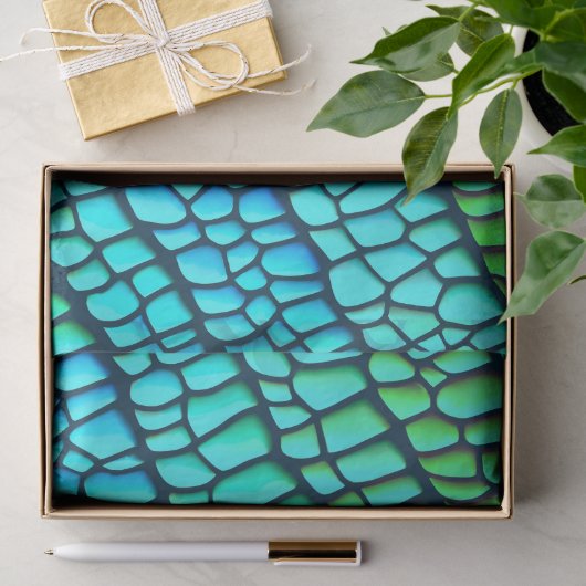 Moderne abstrakte Texturdesign Seidenpapier (Geschenk)