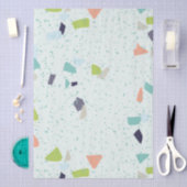 Moderne abstrakte Texturdesign Seidenpapier (Handwerk)