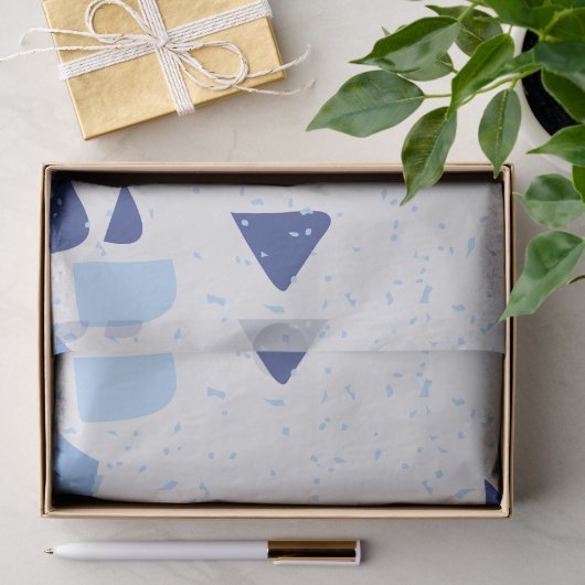 Moderne abstrakte Texturdesign Seidenpapier (Geschenk)
