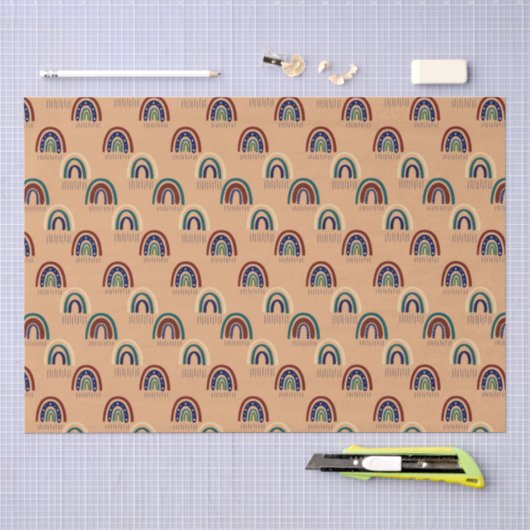 Moderne abstrakte Texturdesign Seidenpapier (Handwerk)