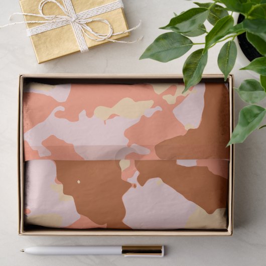 Moderne abstrakte Texturdesign Seidenpapier (Geschenk)