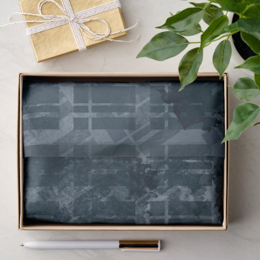 Moderne abstrakte Texturdesign Seidenpapier (Geschenk)