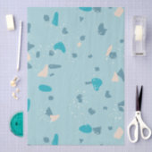 Moderne abstrakte Texturdesign Seidenpapier (Handwerk)