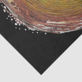 Moderne abstrakte Texturdesign Seidenpapier (Detail)