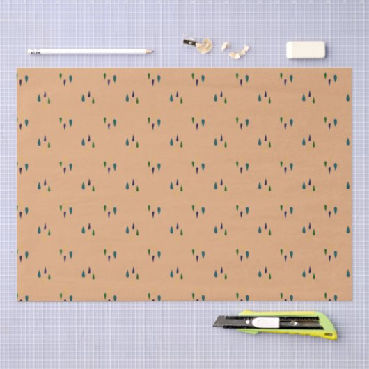 Moderne abstrakte Texturdesign Seidenpapier (Handwerk)