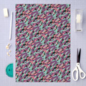 Moderne abstrakte Texturdesign Seidenpapier (Handwerk)