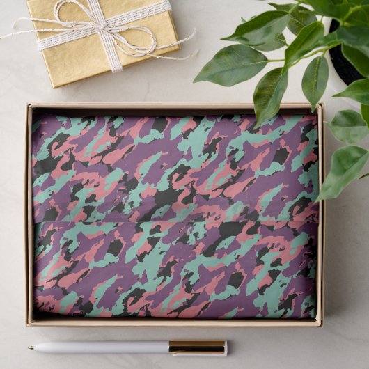 Moderne abstrakte Texturdesign Seidenpapier (Geschenk)