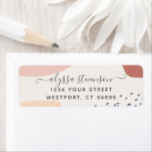 Moderne Abstrakte Tone-Signatur-Rückgabe (Insitu)