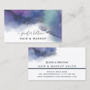 Moderne abstrakte Unterschrift Visitenkarte