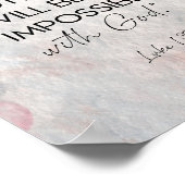 Moderne Abstrakte Versenwand Poster (Ecke)