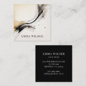 Moderne Abstrakte Visitenkarte (Vorne/Hinten)