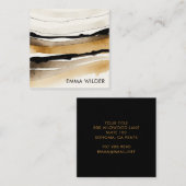 Moderne Abstrakte Visitenkarte (Vorne/Hinten)