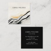 Moderne Abstrakte Visitenkarte (Vorne/Hinten)