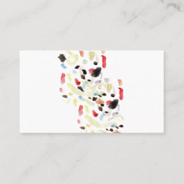 Moderne Abstrakte Visitenkarte