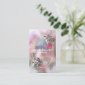 Moderne abstrakte visitenkarte (Stehend Vorderseite)