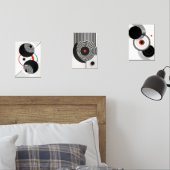 Moderne Abstrakte Wall Art Poster-Sets Bilderwand Sets (Schlafzimmer)