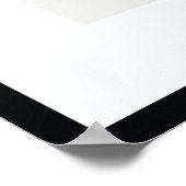 Moderne abstrakte Wandkunst Poster (Ecke)