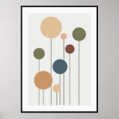 Moderne abstrakte Wandkunst Poster (Vorne)