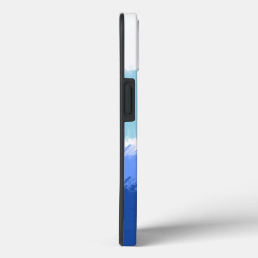 Moderne Abstrakte Wasserfarben Case-Mate iPhone Hülle (Rückseite / Rechts)