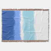 Moderne Abstrakte Wasserfarben Decke (Vorderseite)