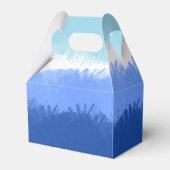 Moderne Abstrakte Wasserfarben Geschenkschachtel (Rückseite)