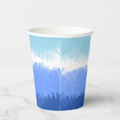 Moderne Abstrakte Wasserfarben Pappbecher (Rechts)