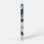 Moderne Abstrakte Wave Samsung Galaxy Hülle (Rechte Seite)