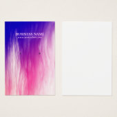 Moderne Abstrakte Wolken verdienen Display Cards (Vorne & Hinten)