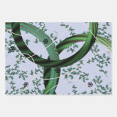 Moderne, Abstrakte Wrapping Paper Sheets Geschenkpapier Set (Vorderseite 3)