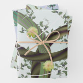 Moderne, Abstrakte Wrapping Paper Sheets Geschenkpapier Set (Beispiel)