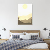 Moderne Abstrakte Wüste Leinwanddruck (Insitu (Schlafzimmer))