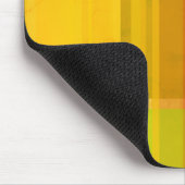 Moderne Abstraktion | Farbige Zitrusfarben Mousepad (Ecke)