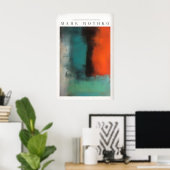 Moderne Abstraktion im Stil von Mark Rothko auf Le Poster (Heimbüro)