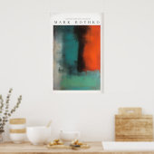 Moderne Abstraktion im Stil von Mark Rothko auf Le Poster (Küche)