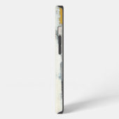 Moderne Abstraktion iPhone Hülle (Linke Seite)