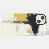 Moderne Abstraktion iPhone Hülle (Rückseite (Horizontal))