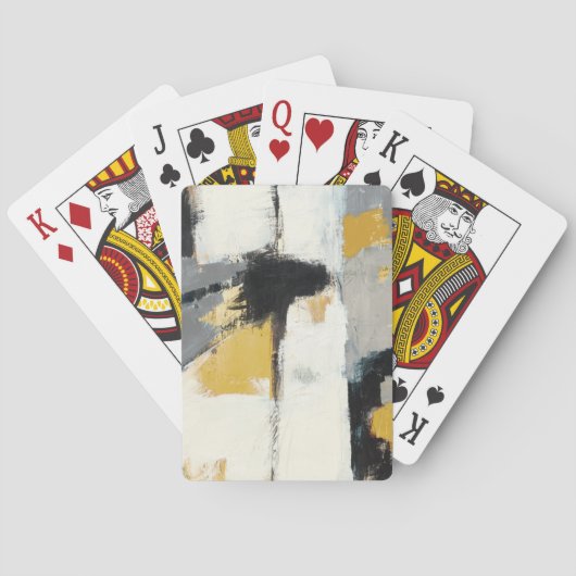 Moderne Abstraktion Spielkarten (Rückseite)