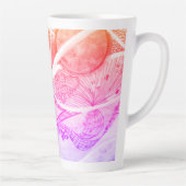 Moderne Abstraktionsräume Schwarz und Rosa Milchtasse (Rechts)