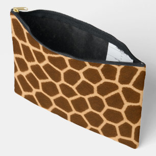 Moderne Accessoiretasche mit Giraffenprint Stylisc Zubehörtasche