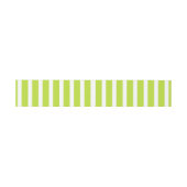 Moderne Acid Lime Gestreift Einladungsbanderole (Flach)