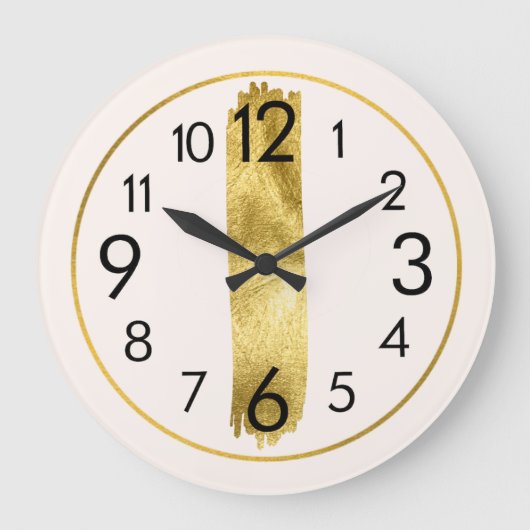 Moderne Acrylmauer-Uhr Große Wanduhr (Vorderseite)