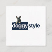 Moderne Add Your Logo Foto QR Code Social Media Quadratische Visitenkarte (Vorderseite)