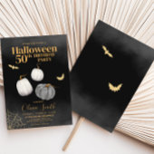 Moderne Adult Halloween Geburtstagsparty Einladung