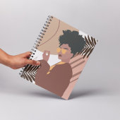 Moderne afrikanische Amerikanerin Boho Art Planer