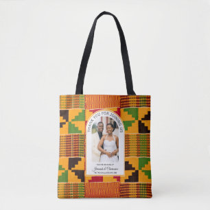 Moderne afrikanische ghanaische Kente-HOCHZEIT Gas Tasche