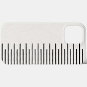 Moderne afrikanische Stammeslinien Case-Mate iPhone Hülle (Rückseite (Horizontal))