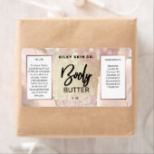 Moderne Agate Rose Gold Body Butter Labels (Insitu)