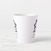 Moderne Agent Business Swag für Real Anwesen Milchtasse (Vorderseite)